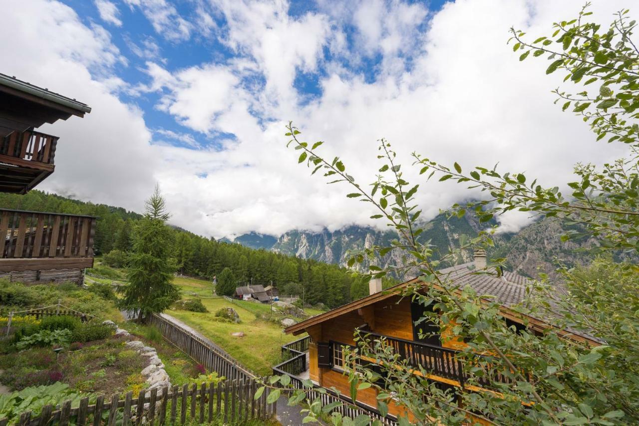 Apartment Schinkenheim "Bei Fuchs & Hase" Grächen Екстериор снимка