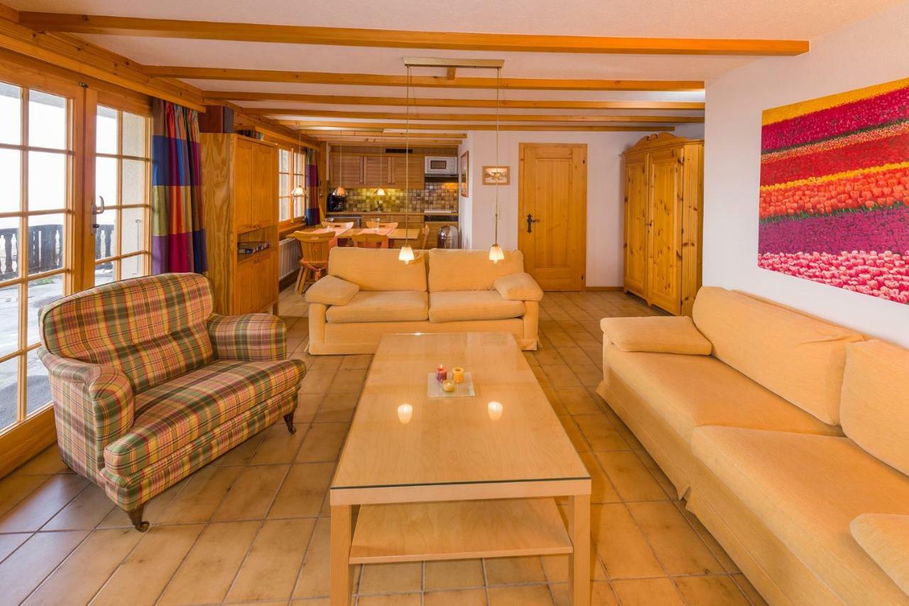 Apartment Schinkenheim "Bei Fuchs & Hase" Grächen Екстериор снимка